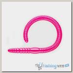 Приманка Libra Lures Flex Worm 95 (019 Hot Pink) (Сыр) (95мм) 10 шт.