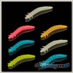 Приманка Soorex King Worm 55мм (1.8г, 7 шт) цвет 215 Glow микс, аромат - Тутти-Фрутти