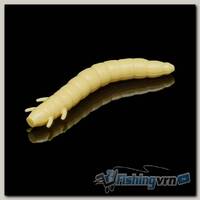 Приманка Soorex King Worm 55мм (1.8г, 7 шт) цвет 125 Айвори, аромат - Зеленое яблоко