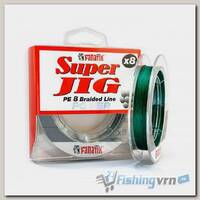 Плетеная леска Fanatik Super Jig PE X8 100м (0,18мм) Green