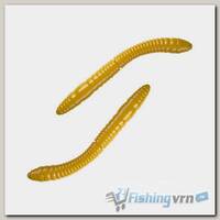 Приманка Libra Lures Fatty D Worm Tournament 55 (007 Yellow) (Сыр) (5,5см) 12 шт.