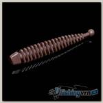 Приманка Soorex Tail 64мм (1.5г, 6 шт) цвет 124 Графит, аромат - Персик