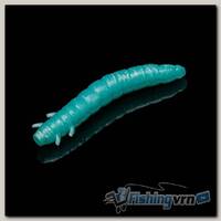 Приманка Soorex King Worm 55мм (1.8г, 7 шт) цвет 406 Аквамарин, аромат - Зеленое яблоко
