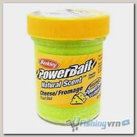 Паста форелевая Berkley Powerbait Natural Scent Glitter Trout Bait (50 г) Cheese Light Green