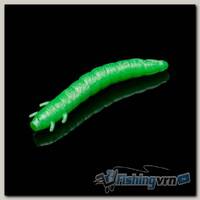 Приманка Soorex King Worm 55мм (1.8г, 7 шт) цвет 402 Лайм, аромат - Банан