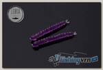 Приманка Libra Lures Slight Worm 38 (020 Purple with glitter) (Сыр) (3.8см) 15 шт.