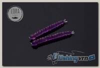 Приманка Libra Lures Slight Worm 38 (020 Purple with glitter) (Сыр) (3.8см) 15 шт.