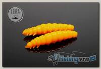 Приманка Libra Lures larva 30 (008 Dark yellow) (Сыр) (3см) 15 шт.