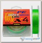 Леска плетеная Kosadaka Super Line PE X4 300м (0,16мм) Light green