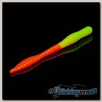 Приманка Soorex Soorex Worm 80мм (1.3г, 6 шт) цвет 311 Шартрез-Оранжевый, аромат - Креветка