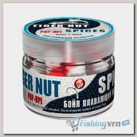 Бойлы плавающие двухцветные Sonik Baits Fluo Pop-Ups Tiger Nut-Spices(Тигровый Орех-Специи) 14мм 90мл