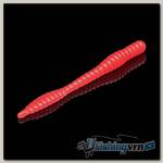 Приманка Soorex Soorex Worm 80мм (1.3г, 6 шт) цвет 214 Розовое свечение, аромат - Тутти-Фрутти