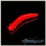 Приманка Soorex King Worm 55мм (1.8г, 7 шт) цвет 132 Красный, аромат - Креветка
