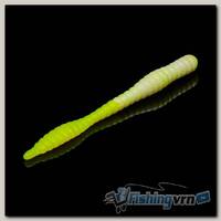 Приманка Soorex Soorex Worm 80мм (1.3г, 6 шт) цвет 303 Белый-Лимон, аромат - Слива