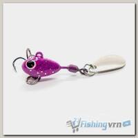 Тейл-спиннер UF Studio Hurricane 2,5г Violet glitter