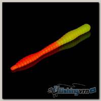 Приманка Soorex Soorex Worm 80мм (1.3г, 6 шт) цвет 312 Лимон-Оранжевый, аромат - Креветка