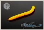 Приманка Libra Lures Fatty D'Worm 55 (008 Dark yellow) (Сыр) (5,5см) 12 шт.