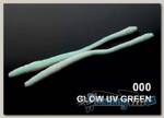 Приманка Libra Lures Dying Worm 80 (000 Glow) (Сыр) (8см) 12 шт.
