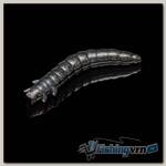 Приманка Soorex King Worm 55мм (1.8г, 7 шт) цвет 102 Черный, аромат - Слива