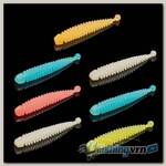 Приманка Soorex Tail 58мм (0.9г, 7 шт) цвет 215 Glow микс, аромат - Чеснок