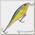 Воблер Rapala Shallow Shad Rap до 2,4 м (9см, 12г) HS
