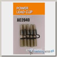 Клипса безопасная Orange AC2040 Power lead clip (пластик,5шт)