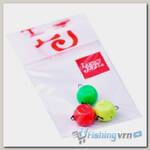 Груз-головки разборные Lucky John Ball RGY Mix1 3шт. 14г