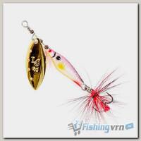 Блесна вращающаяся Lucky John Trian Blade Long 002 6г