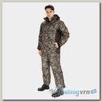 Костюм зимний Huntsman Амур, Графика листва антрацит (размер-44-46)