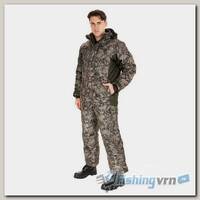 Костюм зимний Huntsman Амур, Графика листва антрацит (размер-44-46)