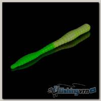 Приманка Soorex Soorex Worm 80мм (1.3г, 6 шт) цвет 305 Белый-Шартрез, аромат - Банан