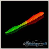 Приманка Soorex Soorex Worm 80мм (1.3г, 6 шт) цвет 307 Оранжевый-Шартрез, аромат - Тутти-Фрутти