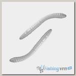 Приманка Libra Lures Fatty D Worm Tournament 55 (001 White) (Сыр) (5,5см) 12 шт.