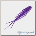 Приманка Libra Lures Turbo Worm 56 (020 Purple with glitter) (Сыр) (5,6см) 8 шт.