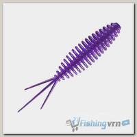 Приманка Libra Lures Turbo Worm 56 (020 Purple with glitter) (Сыр) (5,6см) 8 шт.
