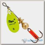 Блесна вращающаяся Mepps Aglia Fluo Chartreuse #0 (2,5 г)