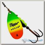 Блесна вращающаяся Mepps Aglia Fluo Tiger #4 (9 г)