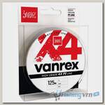 Плетеная леска Lucky John Vanrex X4 Braid 125м 0,12 (Moss Green)