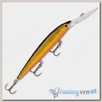 Воблер Rapala Down Deep Husky Jerk до 5,5 м (14см, 23гр) G