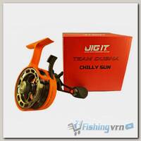 Катушка зимняя Jig It Team Dubna Chilly Sun, Left Hand