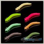 Приманка Soorex King Worm 55мм (1.8г, 7 шт) цвет 208 Mix 2, аромат - Тутти-Фрутти