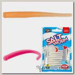 Силиконовая приманка Lucky John Salty Sensation Salt Worm 2.0 цв.S32
