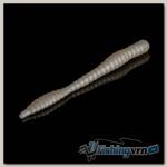 Приманка Soorex Soorex Worm 80мм (1.3г, 6 шт) цвет 401 Жемчуг, аромат - Зеленое яблоко