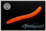 Приманка Libra Lures Fatty D'Worm 65 (011 Hot orange) (Сыр) (6,5см) 10 шт.