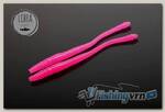 Приманка Libra Lures Dying Worm 80 (019 Hot pink limited edition) (Сыр) (8см) 12 шт.