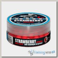 Бойлы плавающие Sonik Baits Micron Fluo Pop-Ups Strawberry(Клубника) 8мм 50мл