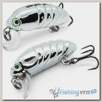 Воблер Kosadaka Cocoon xs 32F 0.0-0.3м (32мм, 2.2г) SIL