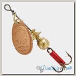 Блесна вращающаяся Mepps Aglia CU #00 (1,5 г) Copper (медь)