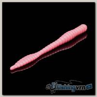 Приманка Soorex Soorex Worm 80мм (1.3г, 6 шт) цвет 105 Нежно-розовый, аромат - Креветка