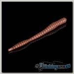 Приманка Soorex Soorex Worm 80мм (1.3г, 6 шт) цвет 131 Коричневый, аромат - Креветка